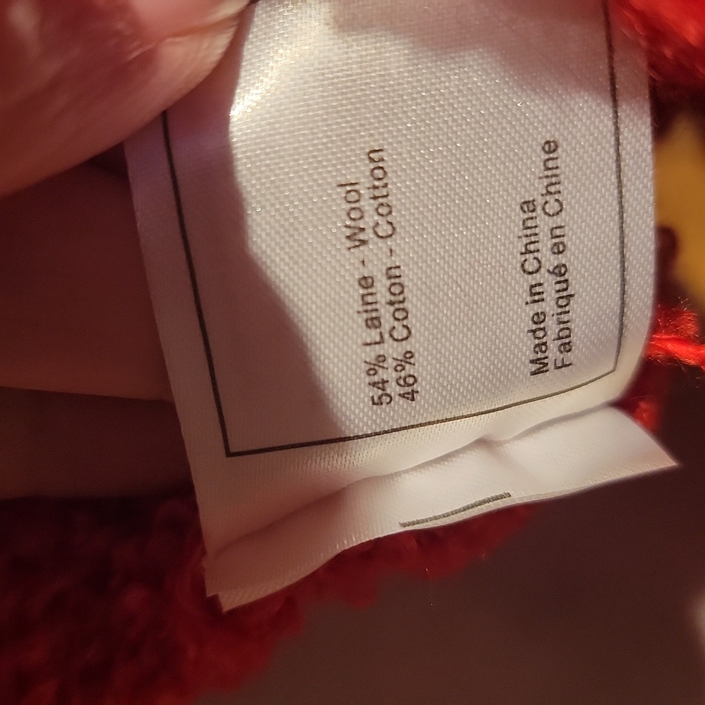 Chanel Uniform 22P Red and White Women's Sweater - Picture 9 of 10